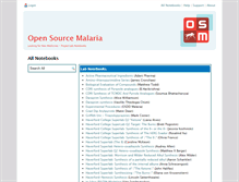 Tablet Screenshot of malaria.ourexperiment.org